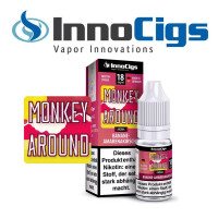 Monkey Around Bananen-Amarenakirsche Aroma - InnoCigs Liquid für E-Zigaretten
