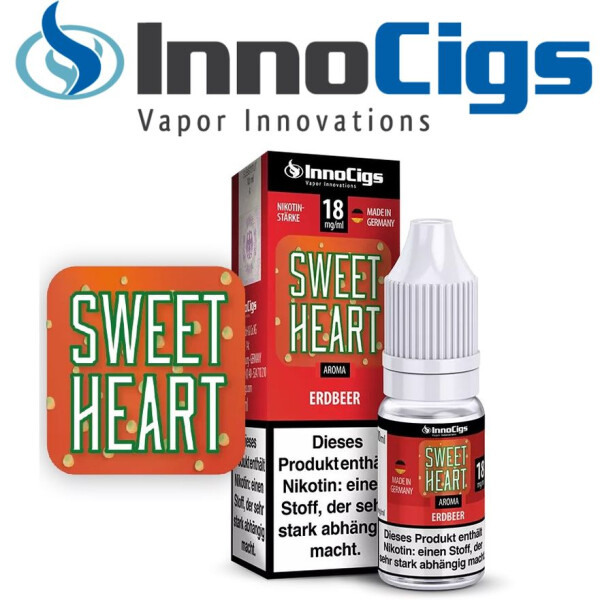 Sweetheart Erdbeer Aroma - InnoCigs Liquid für E-Zigaretten
