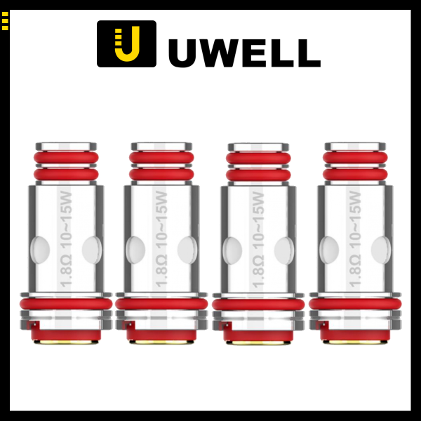 Uwell Whirl/Whirl 2 Verdampferkopf 1,8 Ohm (4 St&uuml;ck pro Packung)