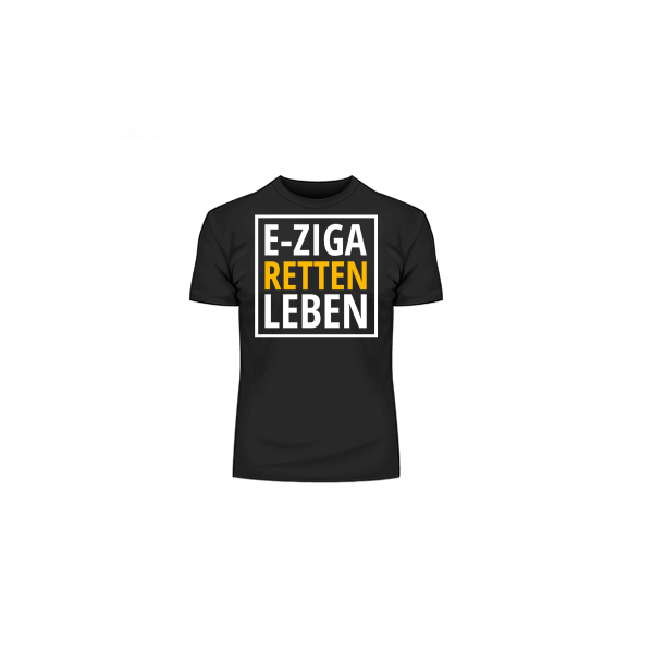 T-Shirt "E-ZigaRetten Leben"