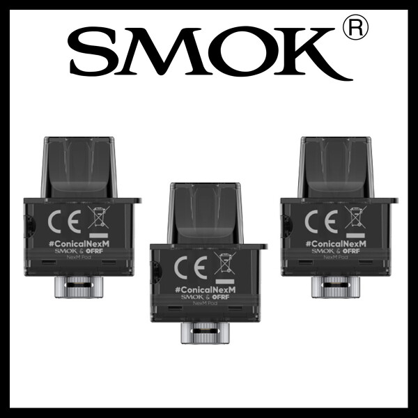 Smok & OFRF NexM Pod 2ml - ohne Coils (3 Stück pro Packung)