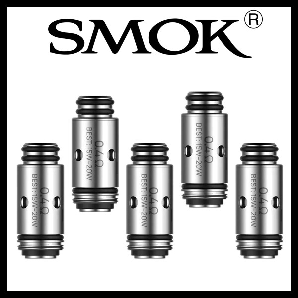 Smok NexM SS316L Verdampferkopf 0,4 Ohm (5 Stück pro Packung)