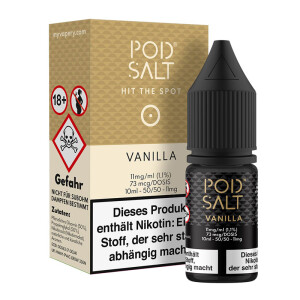 Pod Salt Nikotinsalz Liquid Vanilla 11mg/ml