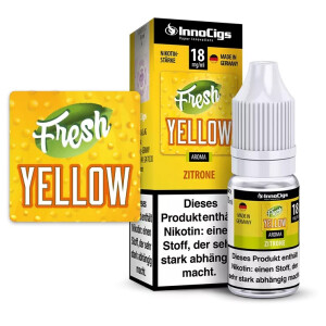 Fresh Yellow Zitrone Aroma - InnoCigs Liquid für...