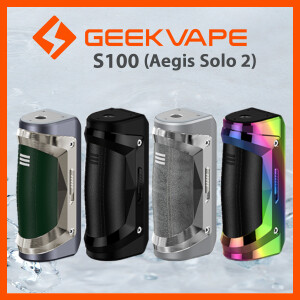 GeekVape Aegis Solo 2 100 Watt Mod Akkuträger schwarz
