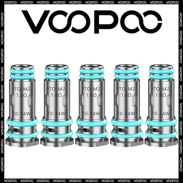 VooPoo ITO-M2 Verdampferkopf 1,0 Ohm (5 Stück pro Packung)