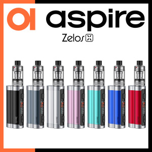 Aspire Zelos X E-Zigaretten Set 80 Watt gunmetal
