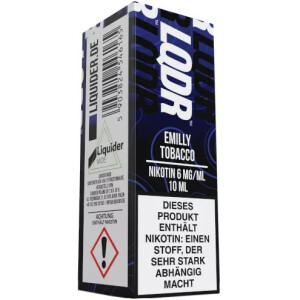 Liquider Liquid Emilly Tobacco 10ml 6 mg/ml