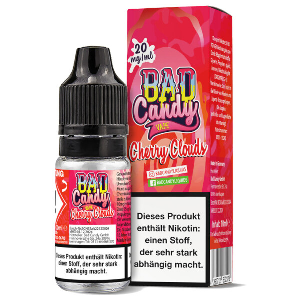 Bad Candy Nikotinsalz Liquid Cherry Cloud 20mg/ml