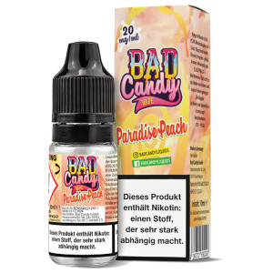 Bad Candy Nikotinsalz Liquid Paradise Peach 20mg/ml