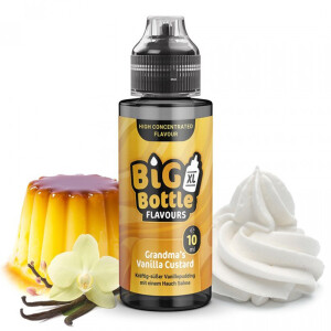 Big Bottle Longfill Aroma Grandmas Vanilla Custard 10ml
