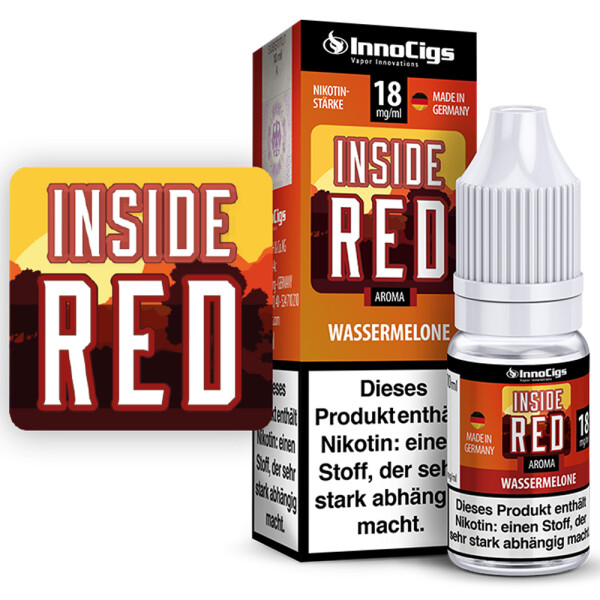 Inside Red Wassermelone - InnoCigs Liquid für E-Zigaretten 6 mg/ml