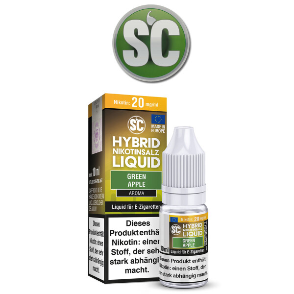 SC - Green Apple - Hybrid Nikotinsalz Liquid 10 ml