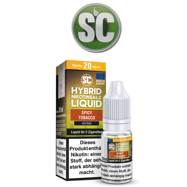 SC - Spicy Tobacco - Hybrid Nikotinsalz Liquid 10 ml