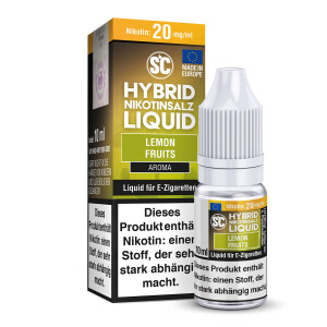 SC - Lemon Fruits - Hybrid Nikotinsalz Liquid 10 ml 20 mg/ml
