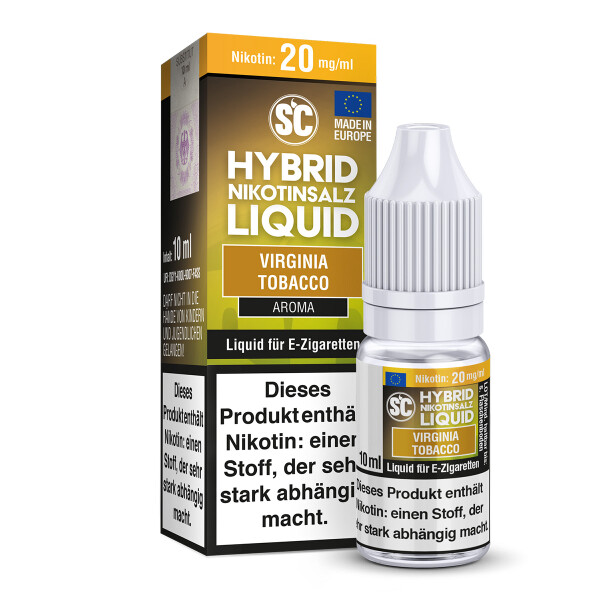 SC - Virginia Tobacco - Hybrid Nikotinsalz Liquid 10 ml 5 mg/ml