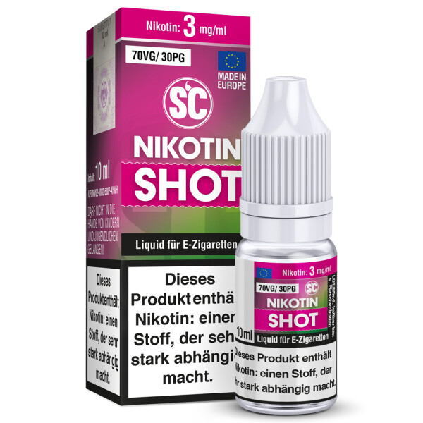 SC Nikotin Shot 10 ml 70VG / 30PG 3 mg/ml