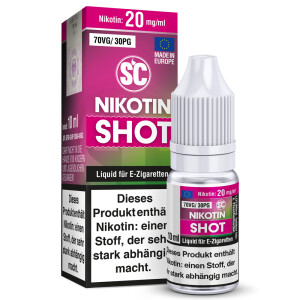 Nikotin Shot LassDampfab  - 10ml Shot 50VG/50PG -...