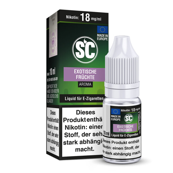 SC E-Zigaretten Liquid Exotische Früchte 12 mg/ml