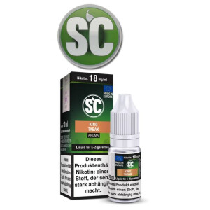 SC E-Zigaretten Liquid King Tabak 6 mg/ml