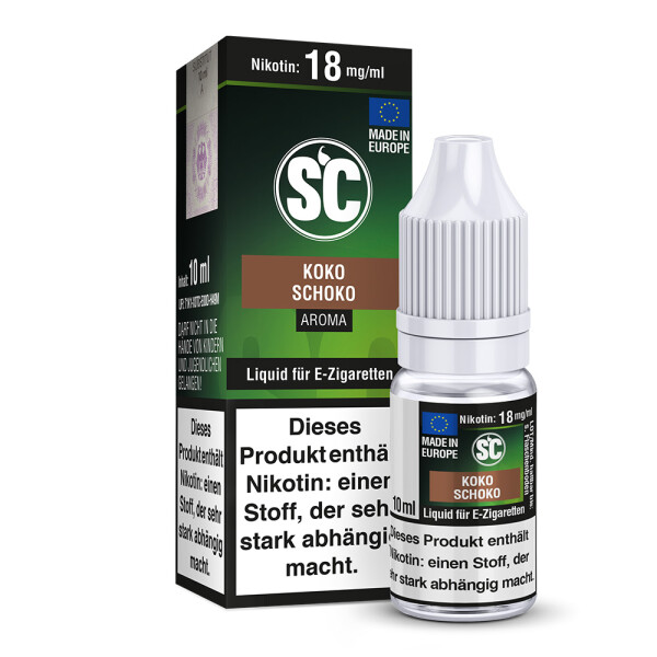 SC E-Zigaretten Liquid Koko Schoko 0 mg/ml