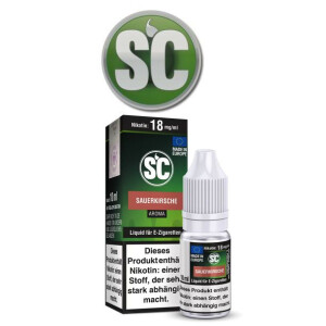 SC E-Zigaretten Liquid Sauerkirsche 0 mg/ml