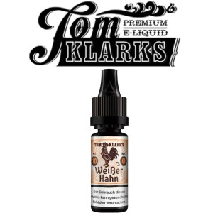 Tom Klarks Liquid Weißer Hahn 10 ml 0 mg/ml