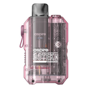 Aspire GoTek X E-Zigaretten Set transparent-pink