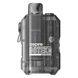Aspire GoTek X E-Zigaretten Set transparent-schwarz