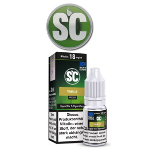 SC E-Zigaretten Liquid Vanille 3 mg/ml