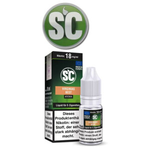 SC E-Zigaretten Liquid Virginas Best Tabak 0 mg/ml