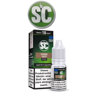 SC E-Zigaretten Liquid Strong Taste Tabak 0 mg/ml