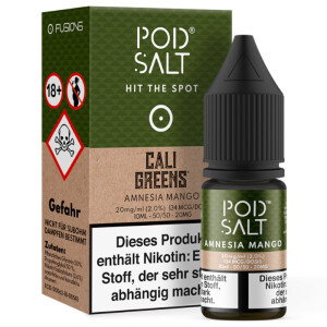 Pod Salt Fusions Nikotinsalz Liquid 20mg/ml Amnesia Mango