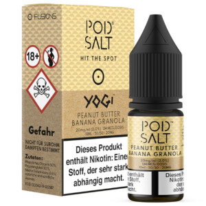 Pod Salt Fusions Nikotinsalz Liquid 20mg/ml Peanut Butter...