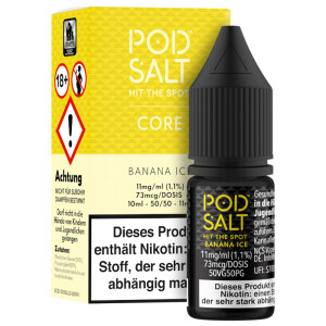 Pod Salt Core Nikotinsalz Liquid Banana Ice 11 mg/ml