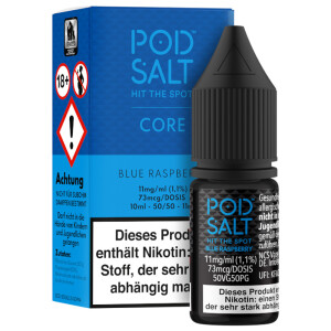 Pod Salt Core Nikotinsalz Liquid Blue Raspberry 11 mg/ml