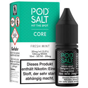 Pod Salt Core Nikotinsalz Liquid Fresh Mint 20 mg/ml