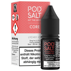Pod Salt Core Nikotinsalz Liquid Lychee Ice 11 mg/ml