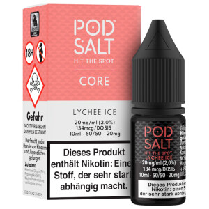 Pod Salt Core Nikotinsalz Liquid Lychee Ice 20 mg/ml