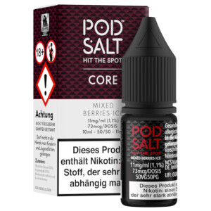 Pod Salt Core Nikotinsalz Liquid Mixed Berries Ice 11 mg/ml