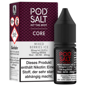 Pod Salt Core Nikotinsalz Liquid Mixed Berries Ice 20 mg/ml