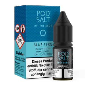 Pod Salt Nikotinsalz Liquid Blue Berg 20mg/ml