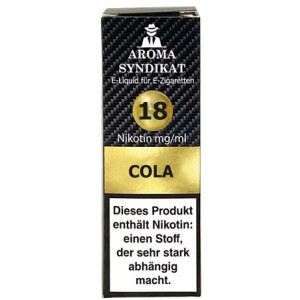Aroma Syndikat Nikotinsalz Liquid Cola 10 ml 18 mg/ml