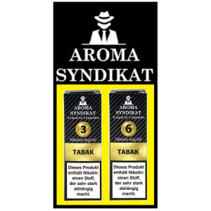 Aroma Syndikat Liquid Tabak 10 ml 3 mg/ml