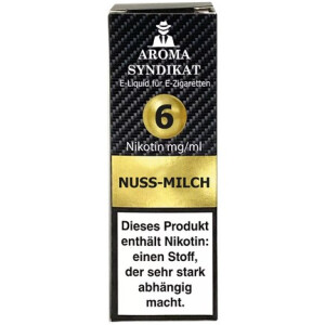 Aroma Syndikat Liquid Nuss-Milch 10 ml 6 mg/ml