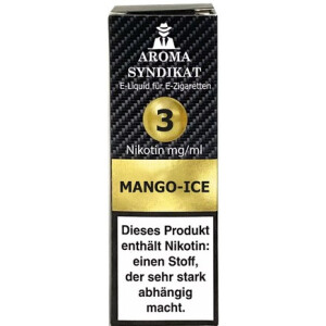 Aroma Syndikat Liquid Mango-Ice 10 ml 3 mg/ml