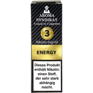 Aroma Syndikat Liquid Energy 10 ml 3 mg/ml