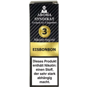 Aroma Syndikat Liquid Eisbonbon 10 ml 3 mg/ml