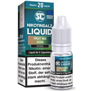 SC Nikotinsalz Liquid Fruit Mix Soda 10 ml 20 mg/ml