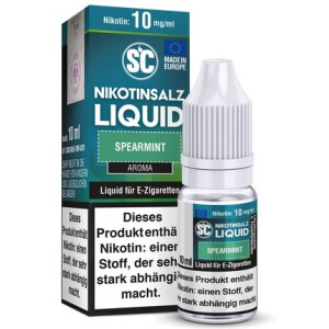 SC Nikotinsalz Liquid Spearmint 10 ml 10 mg/ml